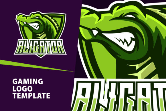 Aligator Mascot Gaming Logo Design: Unleash Your Brand's Fierce Identity