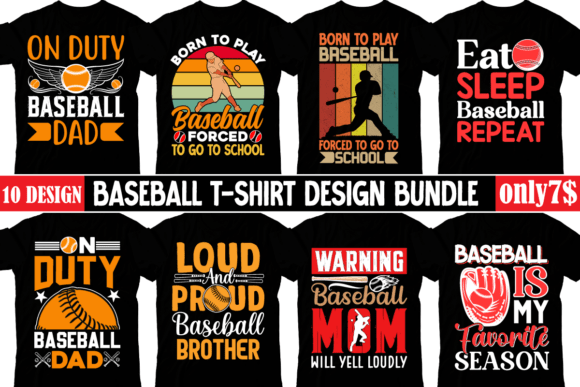 Baseball T-Shirt Design Bundle: Your Ultimate SVG Collection