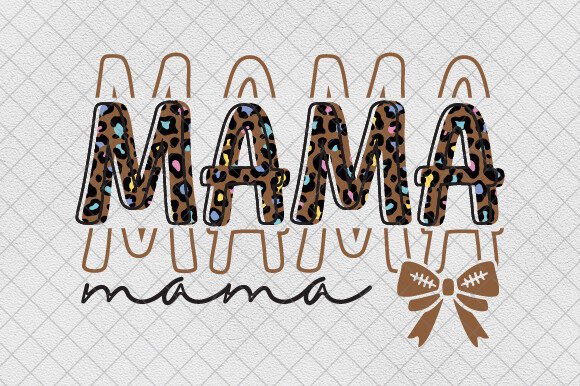 Football Mama Coquette Bow: Fall Season Design Delight