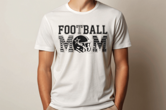 Football Mom PNG: Sideline Spirit for Game Day Designs