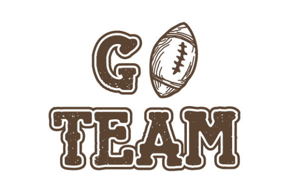 Go Team Football SVG: Fonts and Fall Spirit