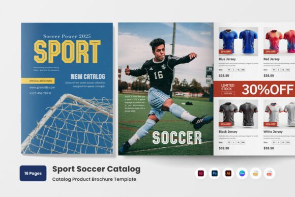Modern Football Brand Catalog: Elevate Your Sports Marketing