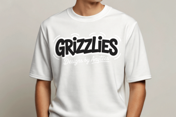 Show Your Team Spirit with This Groovy Grizzlies Mascot PNG